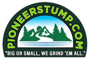 Pioneer Stump print logo